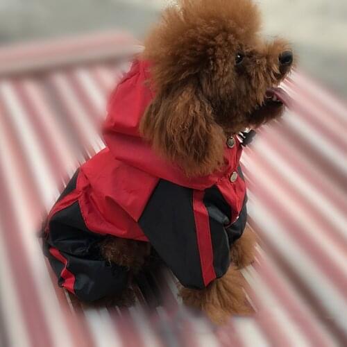 Pet Dog Clothes Rain Snow Coats Waterproof Raincoats 4 Legs Raincoat for Small Medium Large Dogs STTA889