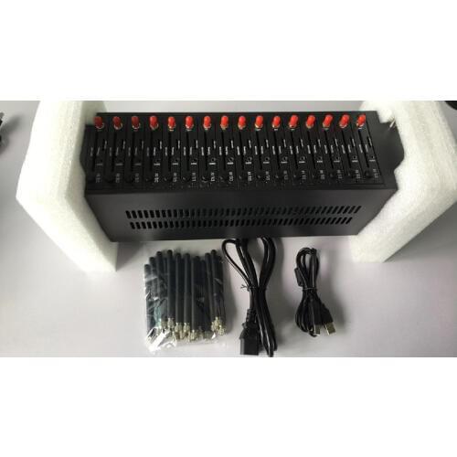 Xjx lowest manufacture price Original Wavecom Q2406B USB 16 Ports Modem Pool Dual-band Frequency