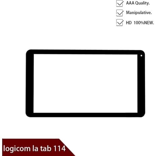 Original 10.1 inch touch screen,100% New for logicom la tab 114 touch panel,Tablet PC sensor digitizer Free shipping