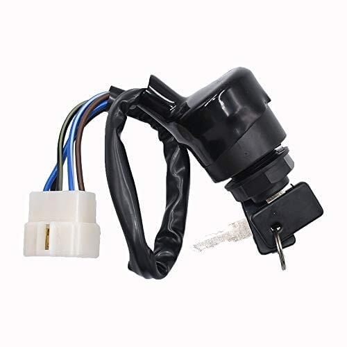 JDLLONG Ignition Key Switch Fits Kawasaki Mule 610 4X4 KAF400A 2005-2016 KAF400C 2005-2010 KAF400G 2016