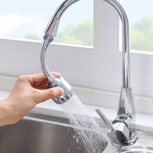 Splash-Proof Extension Extender For Faucet Kitchen Household Tap Water Shower Water-Saving Rotatable Filter Nozzle