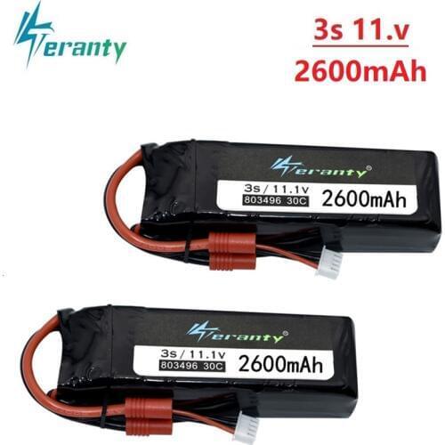 Upgraded 2600mah 11.1v Battery For BAYANGTOYS X16 X21 X22 803496 11.1v 2200mah 3s Battery for X16 x21 RC Quadcopter Spare Parts