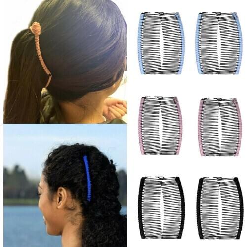 Vintage Banana Hair Clip Christmas Hairpin Accessorie Stretchable Hair styling Tools Banana Comb