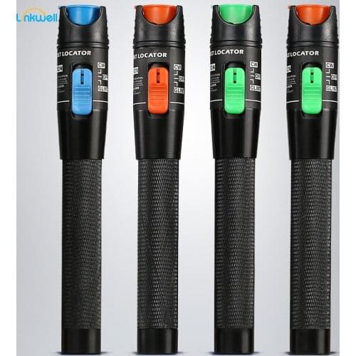 Visual Fault Locator Fiber Optic Cable Test 1mw 10mw 20mw 30mw Red Laser Light 5-30KM Pen Type Visual Fault Locator SC/FC/ST/LC