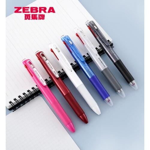 Japan ZEBRA J3J2 Three-color Ballpoint Pen 3 In1 Multifunctional Pen Black Red Blue 3 Colors 0.5mm Bullet Point Pen Point