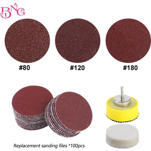 100pcs Electric Callus Peel Remover Replace Foot Sanding File Hard Dead skin Polisher Exfoliating Grinding Pedicure Tool Smooth