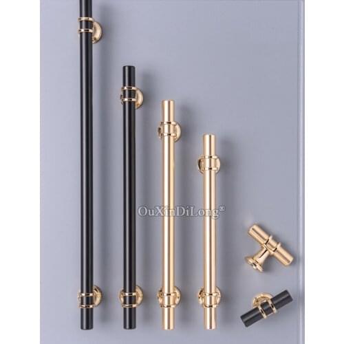 Plus Length 4PCS European Furniture Handles Drawer Pulls Cupboard Wardrobe Kitchen Shoe TV Cabinet Pulls Handles Home Decoration