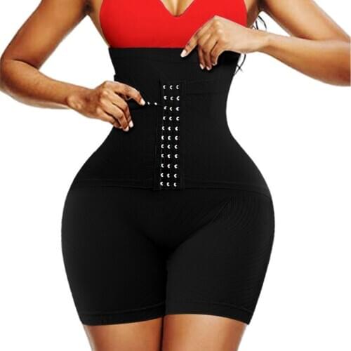 Twinso XS-5XL Butt Lifter Body Shaper Firm Tummy Control Panties Shapewear High Waist Trainers Thigh Slimmer Girdles with Hooks