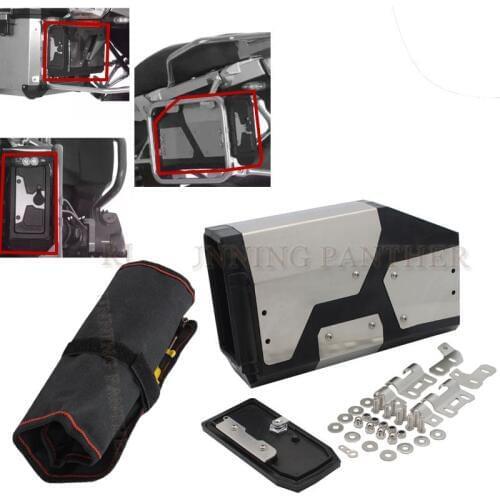 Aluminum Box Toolbox Suitable for BMW side bracket 4.2 Liters For BMW R1200GS LC ADV Adventure 04-17 R1200GS R1200GS