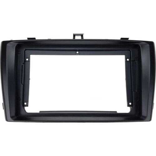 Car Fascias Navigation Fascia Dash Frame Kit For 9" Android Multimedia Player For Avensis 2009 2010 2011 2012 2013 2014 2015