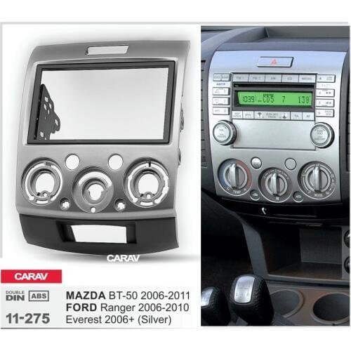 CARAV 11-275 Top Quality Radio Fascia for FORD Ranger , Everest / MAZDA BT-50 Stereo Fascia Dash CD Trim Installation Kit
