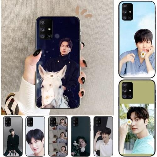 이민호 Lee MinHo Phone Case Hull For Samsung Galaxy A50 A51 A71 A70 A52 A40 A30 A31 A80 A20E 5G S Black Shell Art Cell Cove