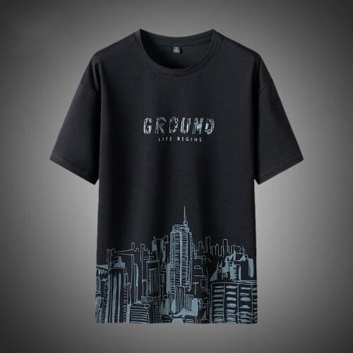 Printed Men Tee Shirts 2021 Summer New Fashion Man Short Sleeve T-shirt Hip Hop harajuku Tshirt for Men Casual Tops Clothing