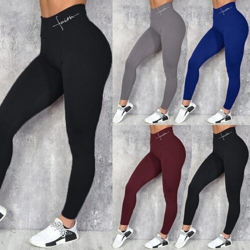 High Waist Leggings Fitness Clothes Slim Ruched Bodybuilding Womens Pants Athleisure Pants