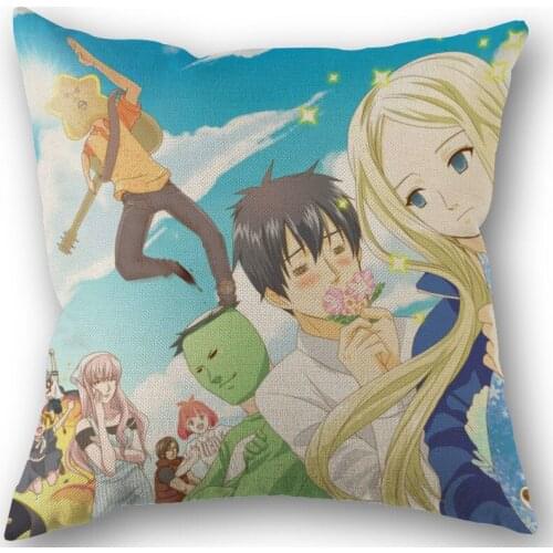 Nice Arakawa Under The Bridge Pillowcase Cotton Linen Fabric Square Zipper Pillowcase 45X45cm Wedding Decorative Pillow Cover