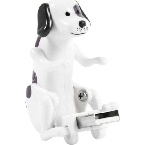 Portable Mini Cute USB 2.0 Funny Humping Spot Dog Rascal Dog Toy Relieve Pressure for Office Worker Best gift For Festiva Gift