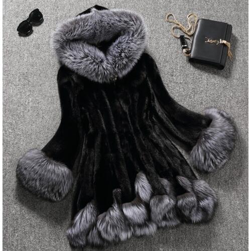 QINGXIANG Artificial Fur Coats