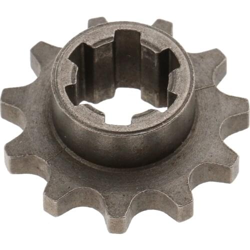 Heavy Duty 11T 11 Teeth Front Chain Sprocket Pinion T8F for 49cc Engine Mini Pocket Dirt Bike ATV