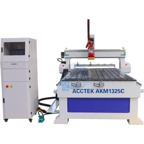 T-slot Table Atc Cnc Router 1325 Automatic Machine for Wooden Door Jinan AccTek