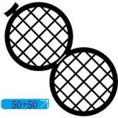 Mirror Electronic Instrument Double Joint Square Copper Network Copper Double Network (without Carbon Film) Transmission Electro