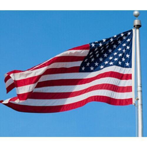 150x90cm US Flag Double Sided Printed Polyester American Stars and Stripes Flag Grommets USA Flag UV Fade Resistant banner