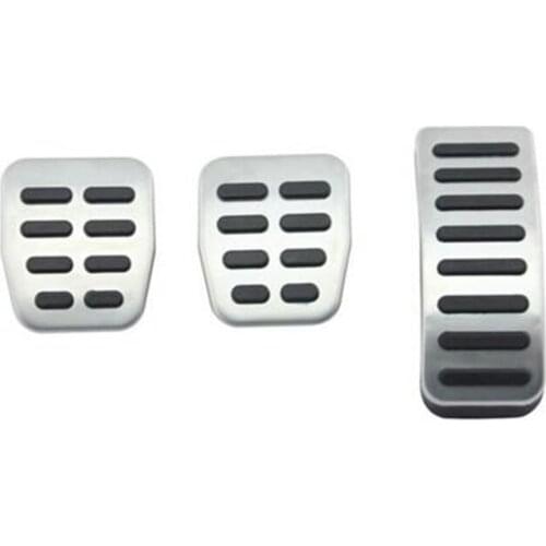 Stainless Steel Car Gas Brake Pedals for Audi TT Pedale VW SEAT Golf 3 4 Polo 9N3 for SKODA Octavia Ibiza Fabia A1 A2 A3 GTI