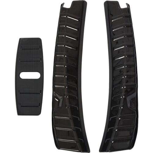 Rear Trunk Bumper Frunk Bumper Protector Guard Stainless Steel for Tesla Model 3(2Pcs)