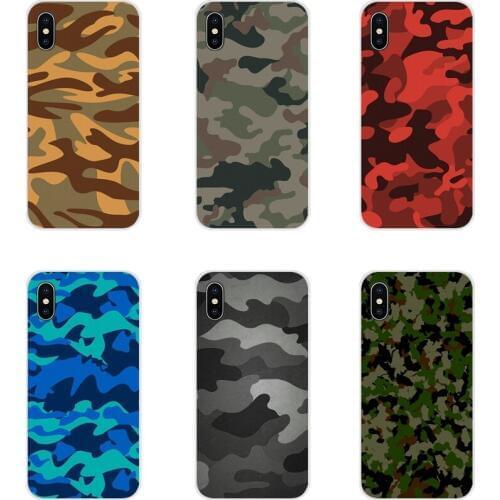For Samsung Galaxy J1 J2 J3 J4 J5 J6 J7 J8 Plus 2018 Prime 2015 2016 2017 Phone Shell Case Camouflage Pattern Camo military Army