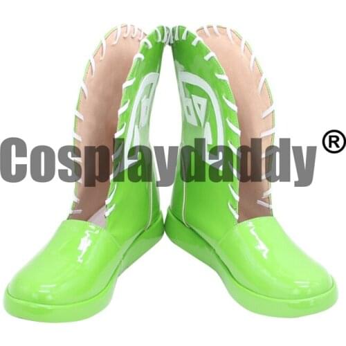 DotA Allstars Dota 2 TRANQUIL BOOTS Tranquils Cosplay Green Shoes Boots X002
