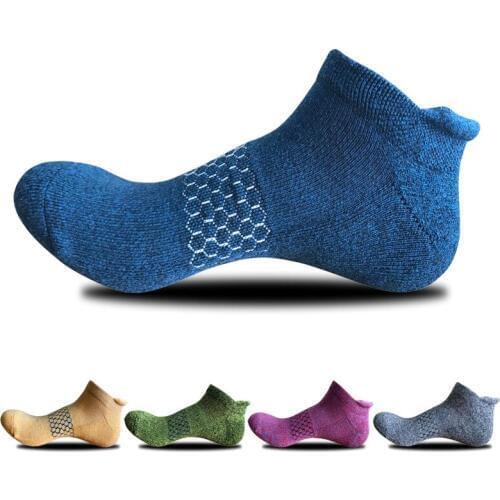 1 Pair Breathable Mens Socks Short Ankle Socks Men Solid Mesh High Quality Male Boat Socks Man Bike Bicycle Slip EU 39-44 Meias