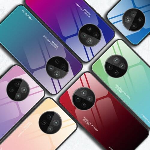 Gradient Glass Case for Huawei Mate 40 case mate40 Pro Tempered Glossy Back Cover For Huawei Mate 40 Pro Fundas