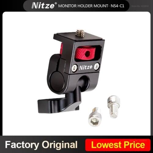 NITZE MONITOR HOLDER MOUNT (1/4”-20 TO 1/4”-20 SCREWS) - N54-C1
