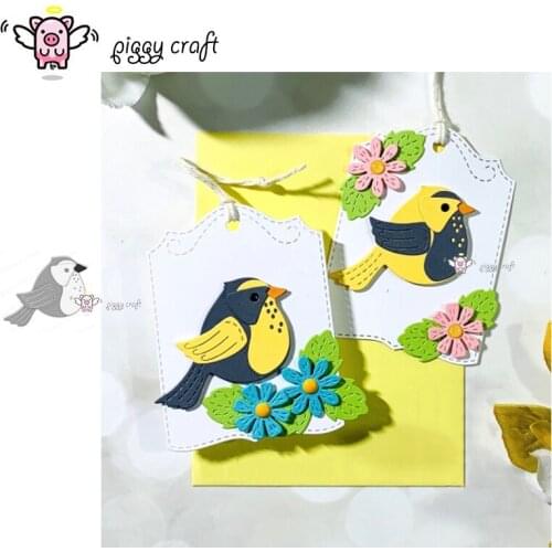 Piggy Craft metal cutting dies cut die mold Bird decoration Scrapbook paper craft knife mould blade punch stencils dies
