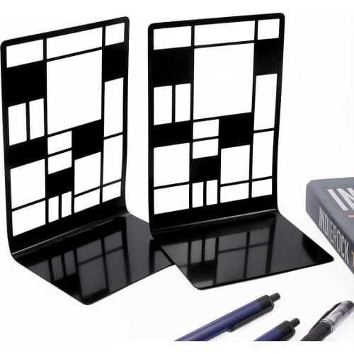 Minimalist Bird On Tree Shape Bookends for Shelves Book Stoppers BookShelf BOOKENDS Book Holders Gifts Reading Fetish Black