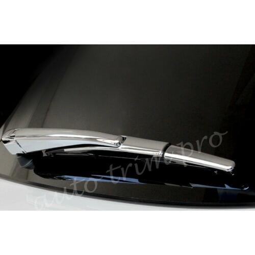 Chrome Rear Window Rain Wash Wiper Cover Trim Fit For Subaru Forester 2014 2015 2016 2017 Accessories Exterior Molding Decorate