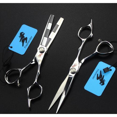New 6.0 inch professional barber scissors professional hairdressing scissors hair cutting scissors set cut hair shears salon