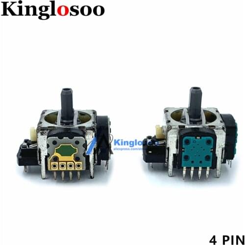 Original ALPS 4 Pin 3D Analog Joystick Axis Sensor Module for Playstation 3 PS3 Controller replacement part