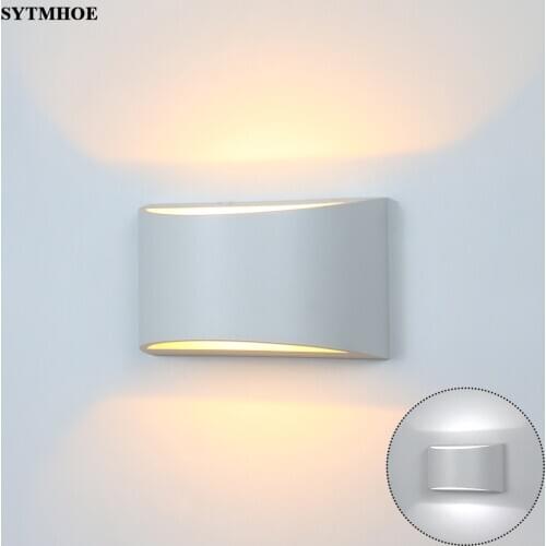 Nordic Led Wall Light Living Room Bedroom 5w COB Aluminum Bedside Indoor Wall Lamp Warm Cold White Sytmhoe Dropshipping