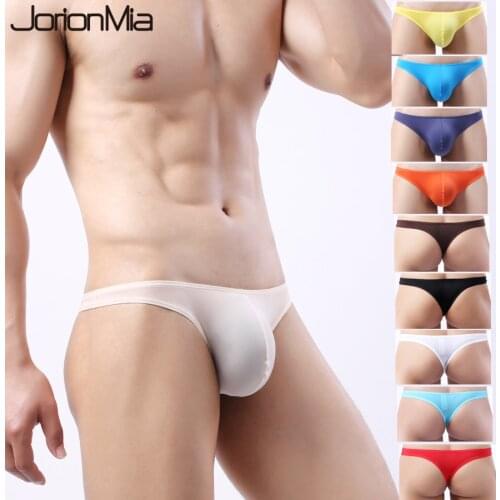 5pcs Men G Strings Thong Underwear Ice Silk Sexy Gay Sissy Tanga Hombre Jockstrap Penise Bag Breathable Thin Men Underwear 1701