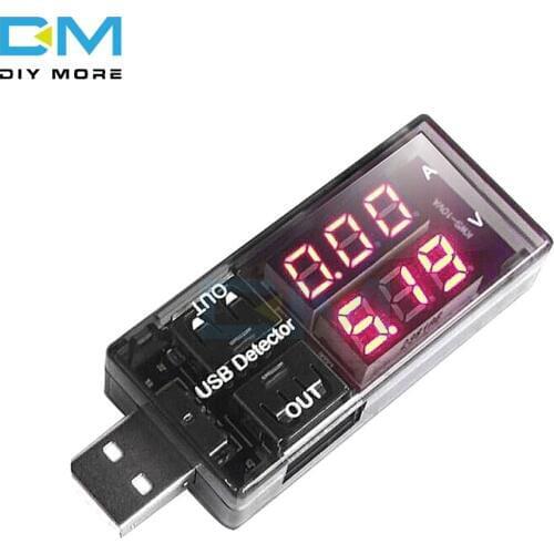 USB Detector Digital Voltmeter Ammeter Ampermeter Current Meter Voltage Meter USB Charger Doctor Smart Function Meter