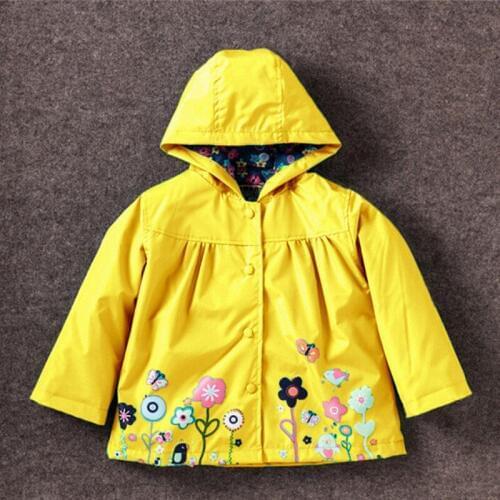 Spring Summer Autumn Girls Jacket For Girls Windbreaker Boys Jacket Kids Raincoat Coat Outerwear Children Jacket Girls Clothes