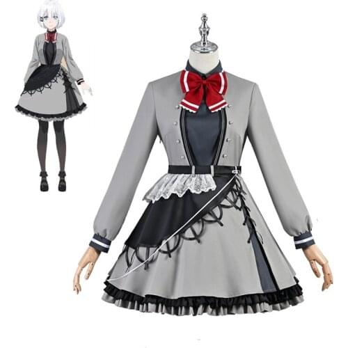 Anime The Detective Is Already Dead Siesta Cosplay Costume Women Cute Lolita Dress Halloween Carnival Uniforms Custom Made