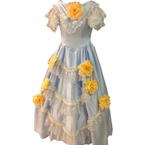 D-037 Victorian Gothic/Civil War Southern Belle Ball Gown Dress Halloween Vintage dresses Sz US 6-26 XS-6XL