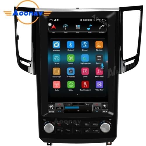 2 din Android car stereo autoradio Tesla style For Infiniti FX35 QX70 2012-2019 car radio multimedia player GPS navigation