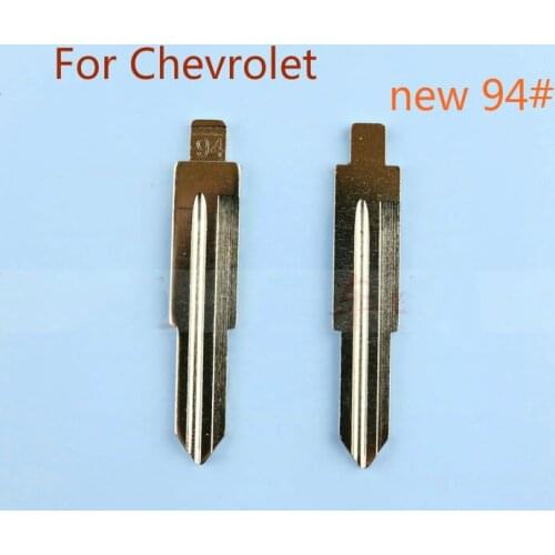 2pcs Car key embryo [new 94#] for Chevrolet car remote control key embryo key folding replacement head
