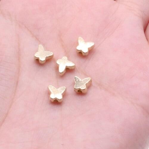 CHONGAI 300Pcs Acrylic Butterfly CCB Loose Spacer Beads For Jewelry Making DIY Necklace Bracelet 6mm