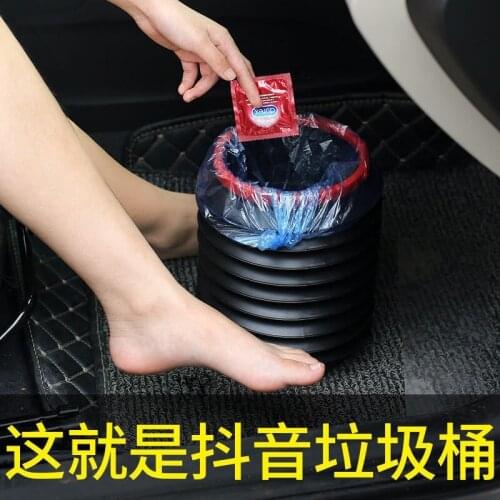 Car Foldable Trash Can Portable Car Wash Bucket Retractable Water Bucket Umbrella Bucket Does Not Leak Water Car Accessories