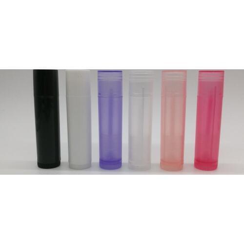 Free shipping 54pcs/lot empty lip gloss tubes, plastic lip balm stick for cosmetic packaging