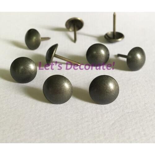 Free DHL/ 3000pcs D11mm*17mm Up-Grade Japanese Brass Plated Sofa Decorative Tacks, Hobnails, Upholstery Nails, Vintage Nails