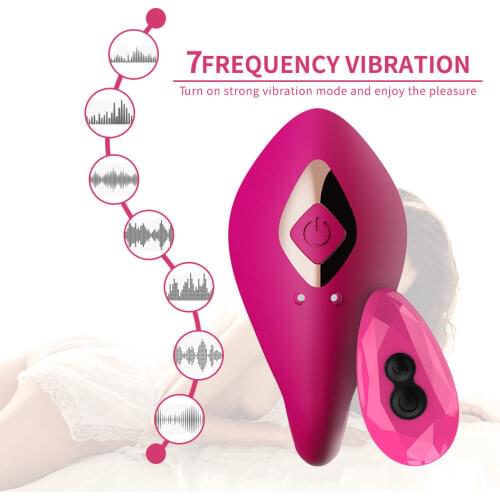 Wireless remote control female vibration vagina anal stimulation masturbation adult products vibrator sex machine toys for woman